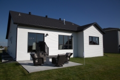 Small home backyard featuring Vector windows