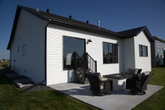 Small home backyard featuring Vector windows