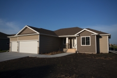 Single level home with Vector windows