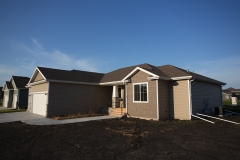 Single level home with Vector windows