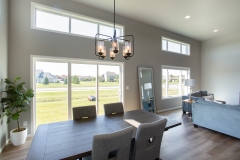 Seating area with plenty of natural light