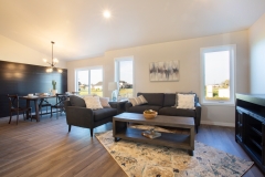 Main level of home with Vector windows displayed