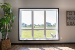 Large living room window