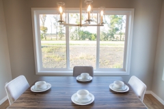 Large dining room window