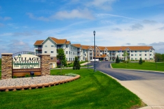 Apartment complex featuring Vector windows