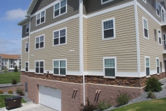 Apartment complex featuring Vector windows