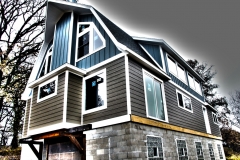 Renovated barn with Vector windows
