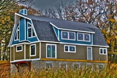 Renovated barn with Vector windows