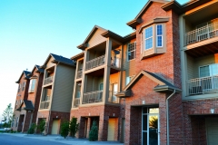 Apartment complex featuring Vector windows