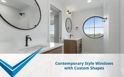 Contemporary Style Windows with Custom Shapes