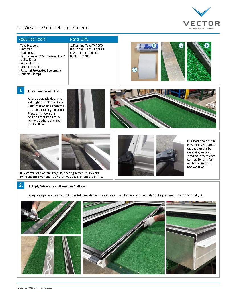 Thumbnail image of our Envision Series Mull Instructions